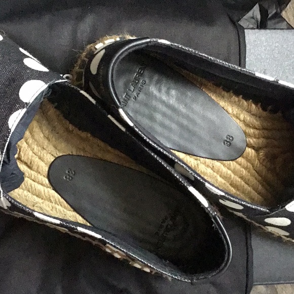 Saint Laurent polka dot espadrilles - Picture 3 of 7